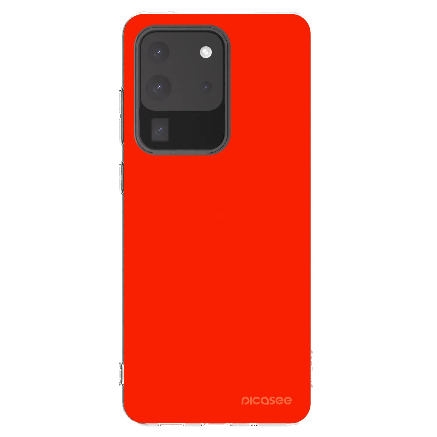 Picasee silikónový prehľadný obal pre Samsung Galaxy S20 Ultra 5G G988F - Maranello Red