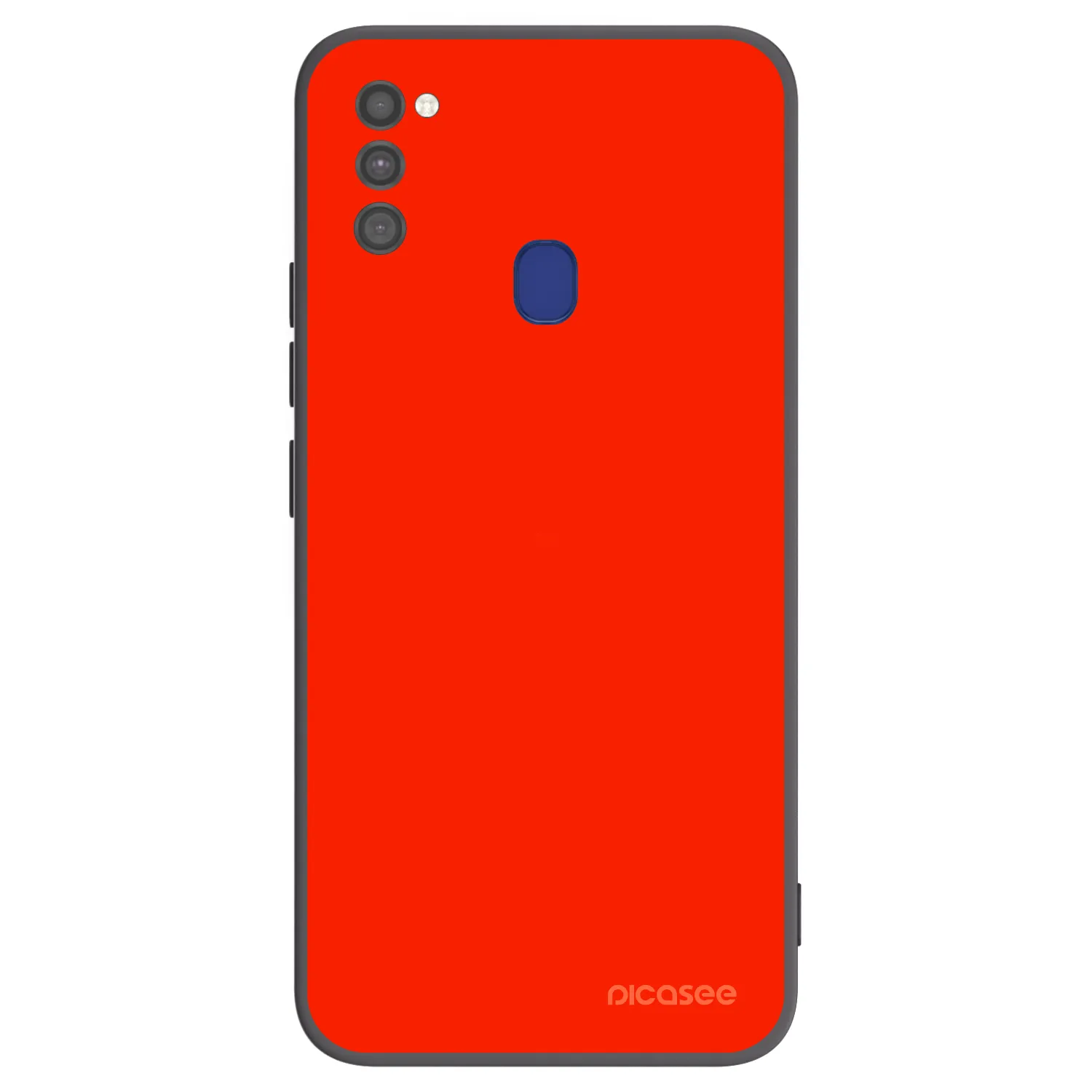 Picasee silikónový čierny obal pre Samsung Galaxy M21 M215F - Maranello Red