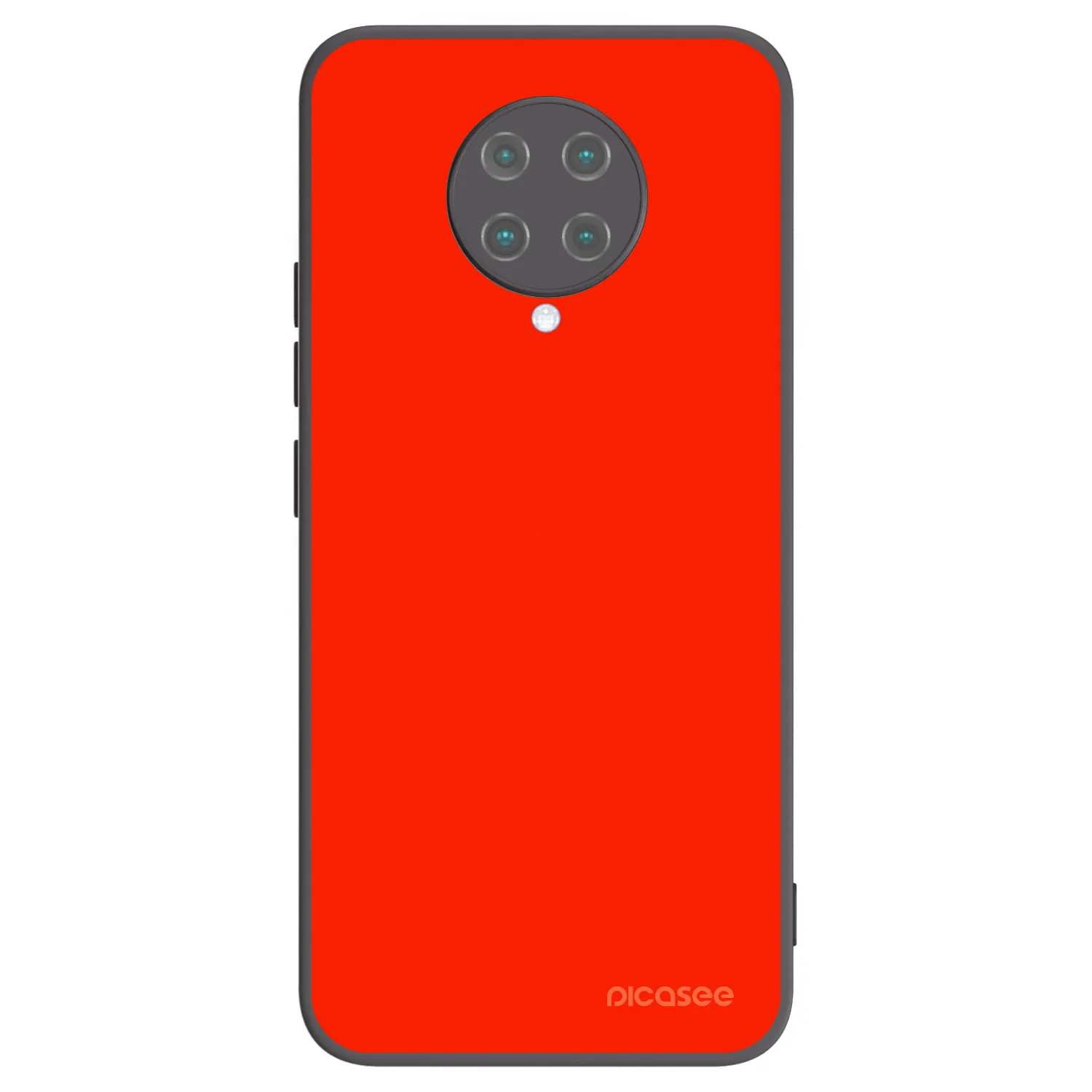 Picasee silikónový čierny obal pre Xiaomi Poco F2 Pro - Maranello Red