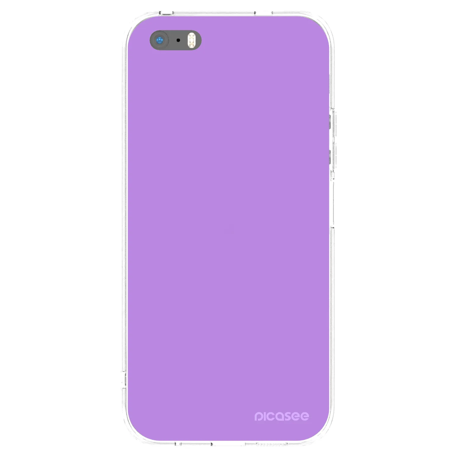Picasee silikónový prehľadný obal pre Apple iPhone 5/5S/SE - Mystic Melody