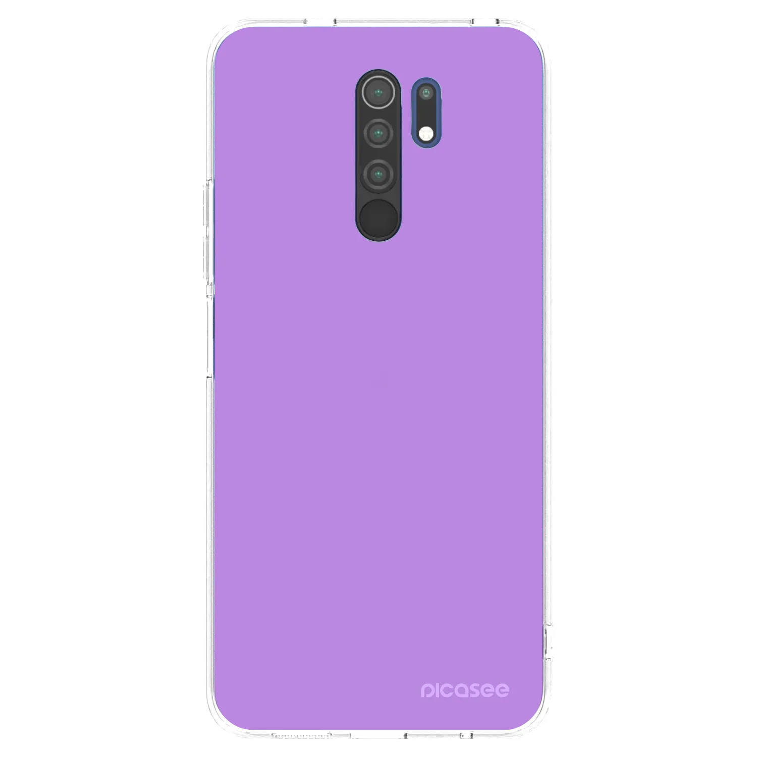 Picasee silikónový prehľadný obal pre Xiaomi Redmi 9 - Mystic Melody