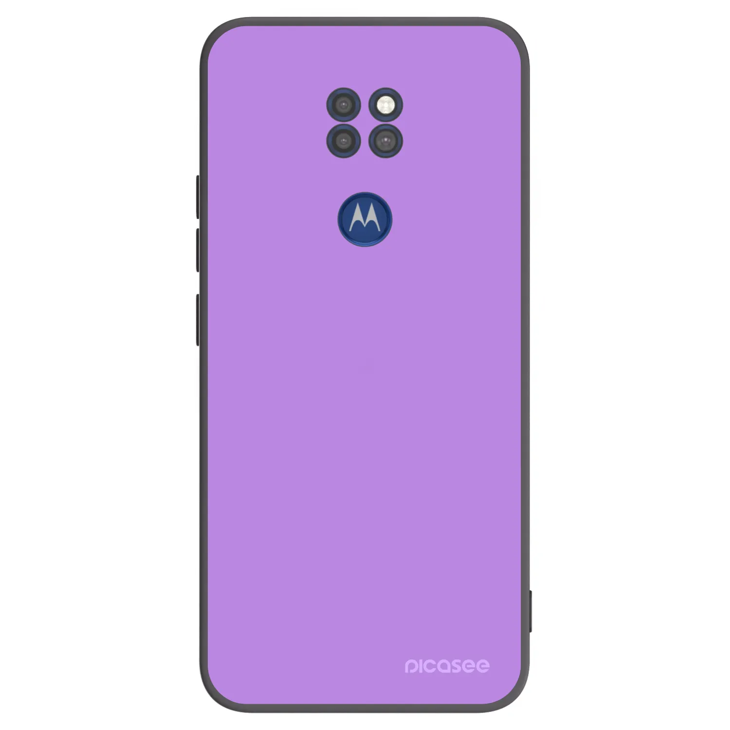 Picasee silikónový čierny obal pre Motorola Moto G9 Play - Mystic Melody