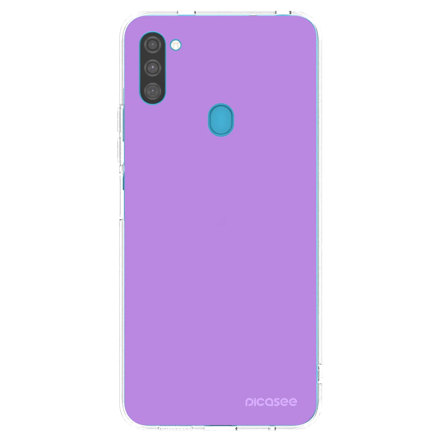 Picasee silikónový prehľadný obal pre Samsung Galaxy M11 - Mystic Melody