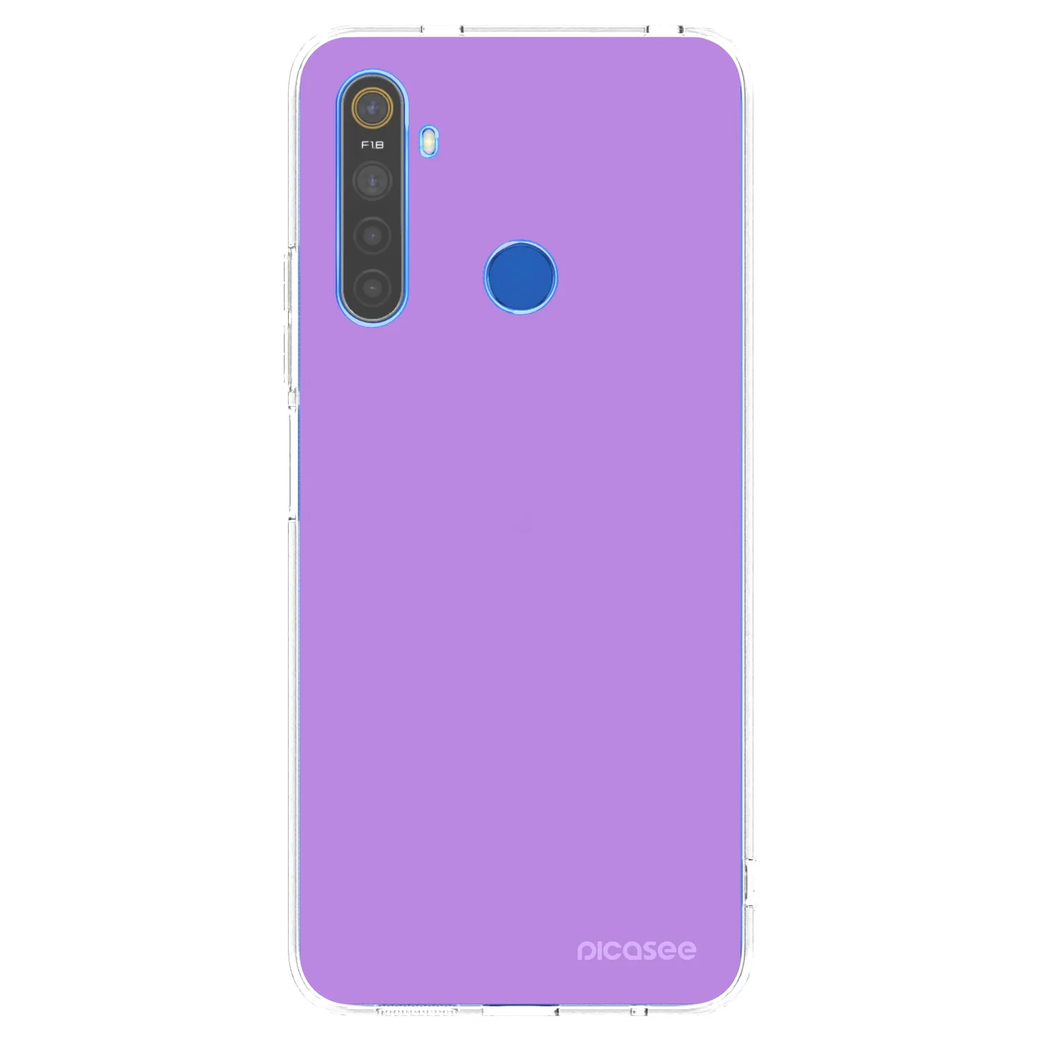 Picasee silikónový prehľadný obal pre Realme 5 - Mystic Melody