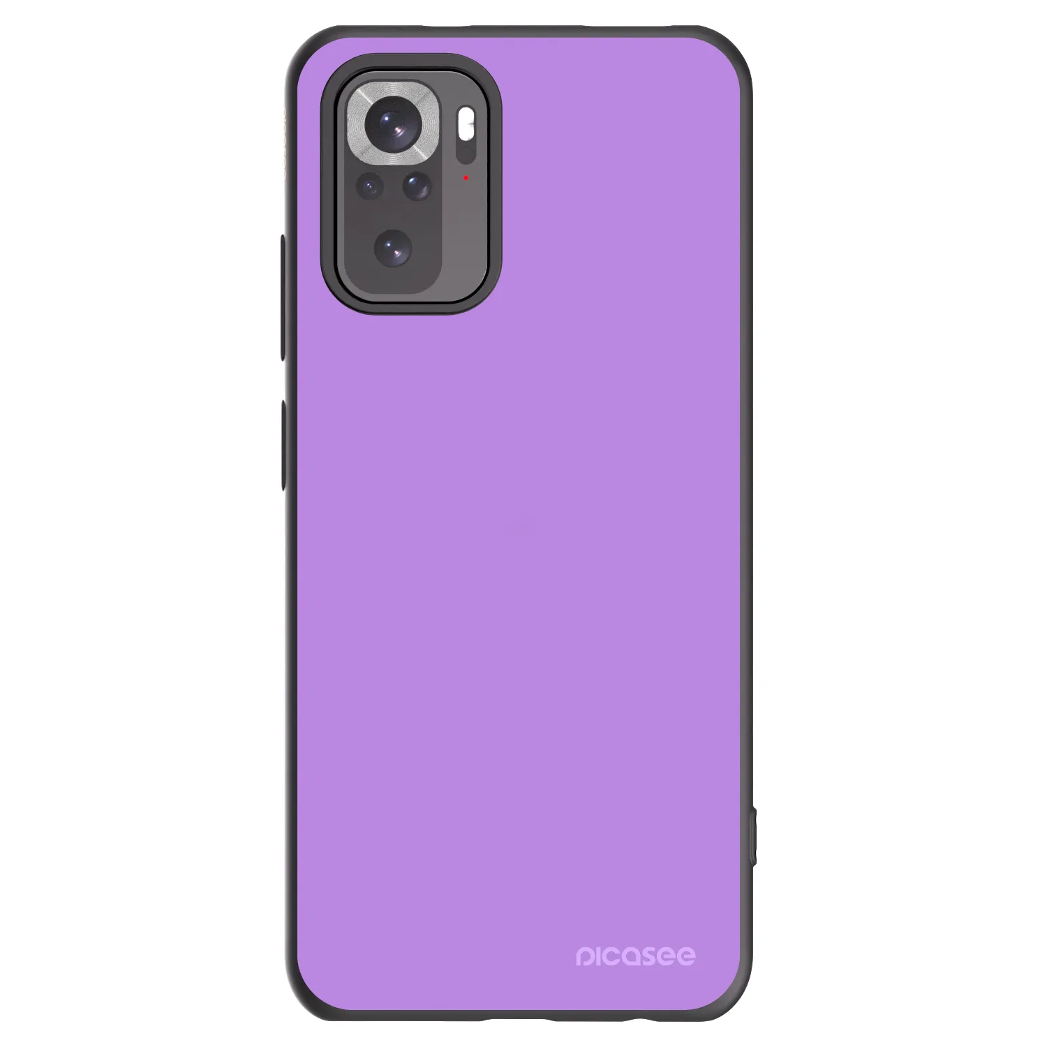 Picasee silikónový čierny obal pre Xiaomi Redmi Note 10 - Mystic Melody