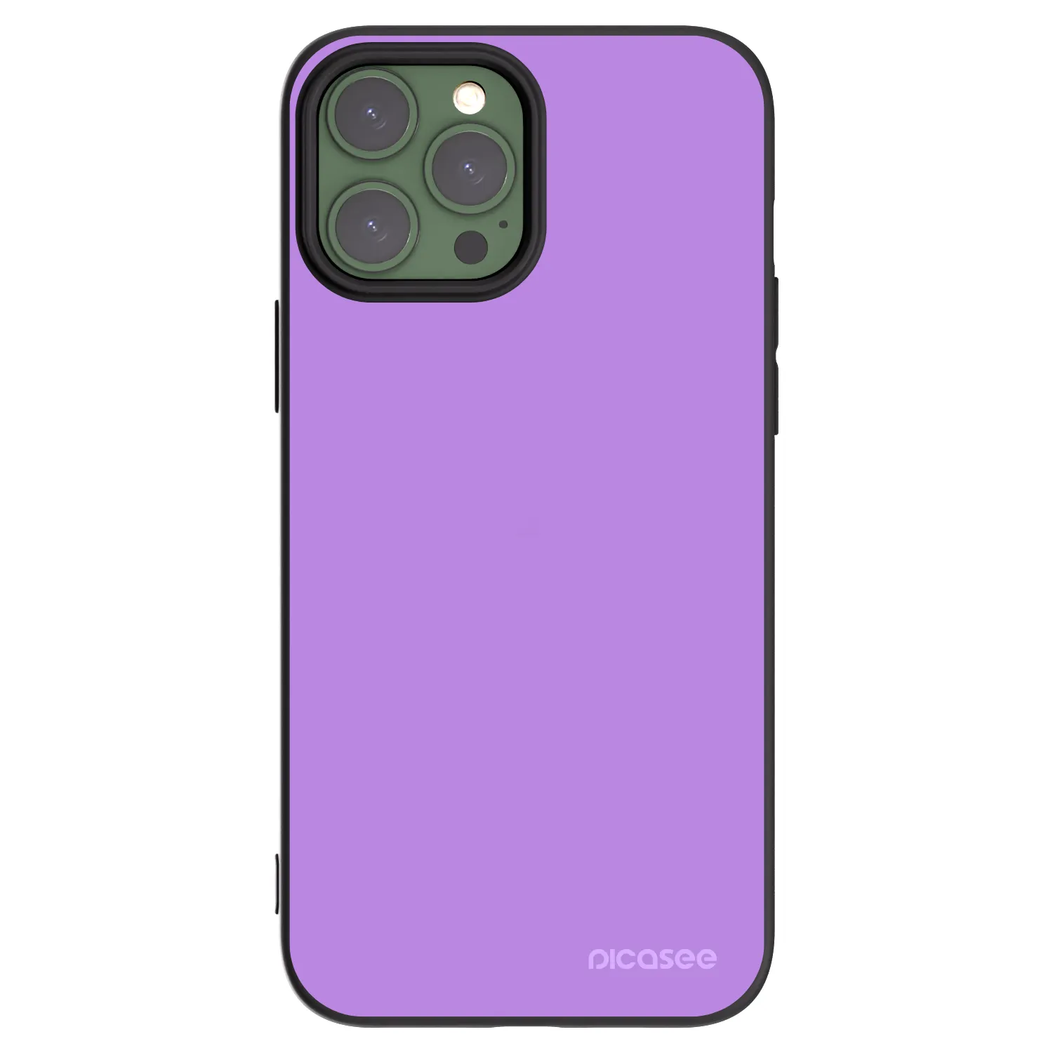 Silikónový čierny obal pre Apple iPhone 13 Pro Max - Mystic Melody