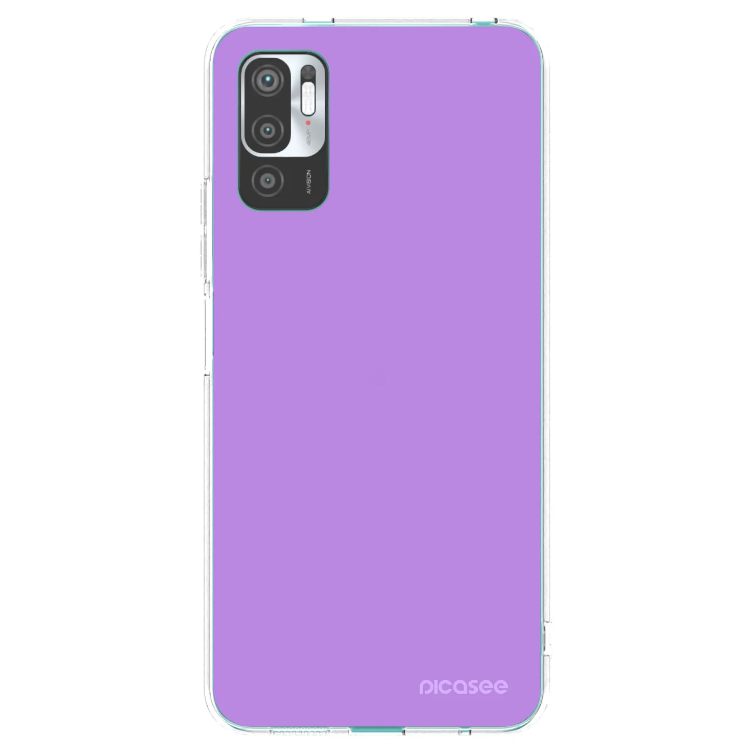 Picasee silikónový prehľadný obal pre Xiaomi Redmi Note 10 5G - Mystic Melody