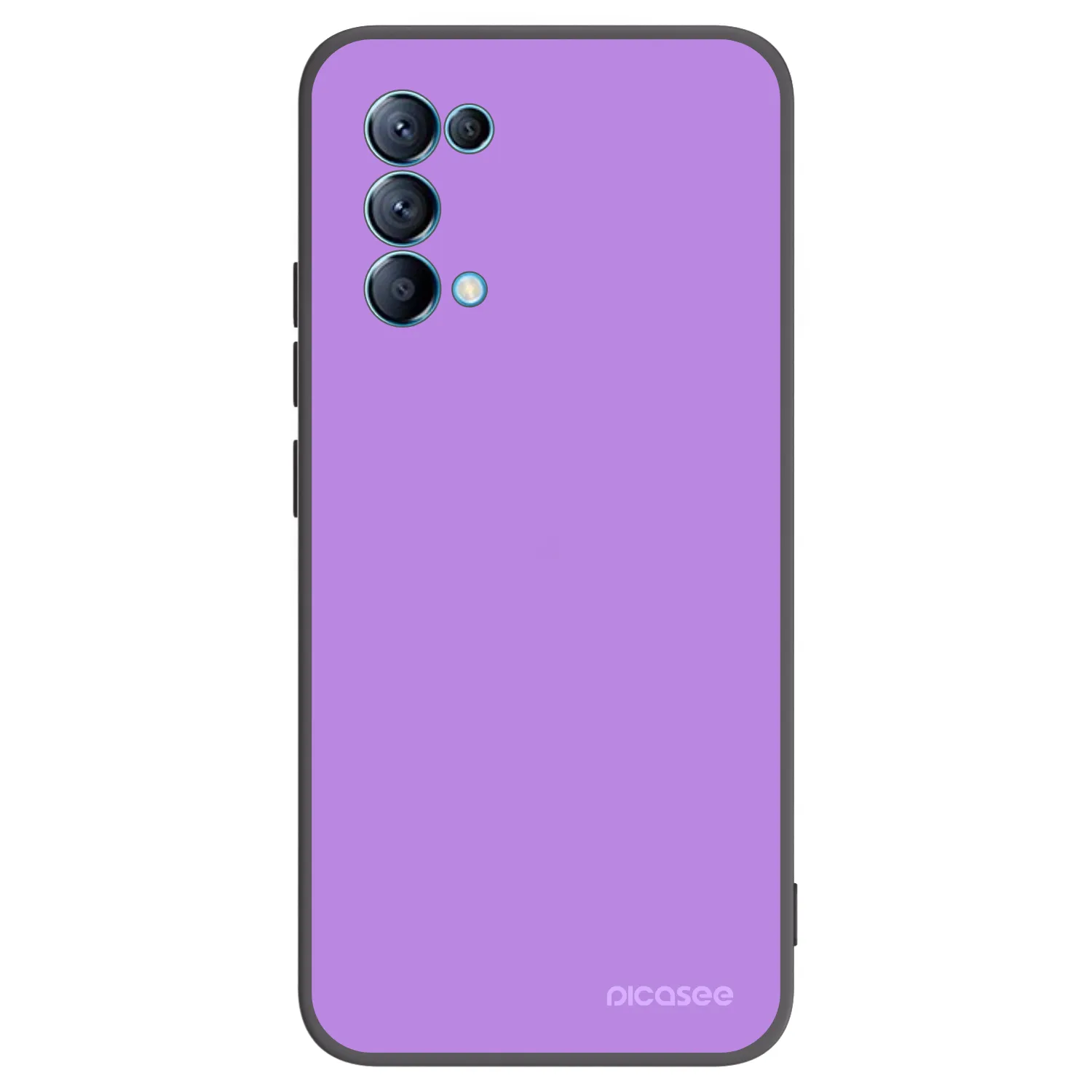 Picasee silikónový čierny obal pre OPPO A16s - Mystic Melody