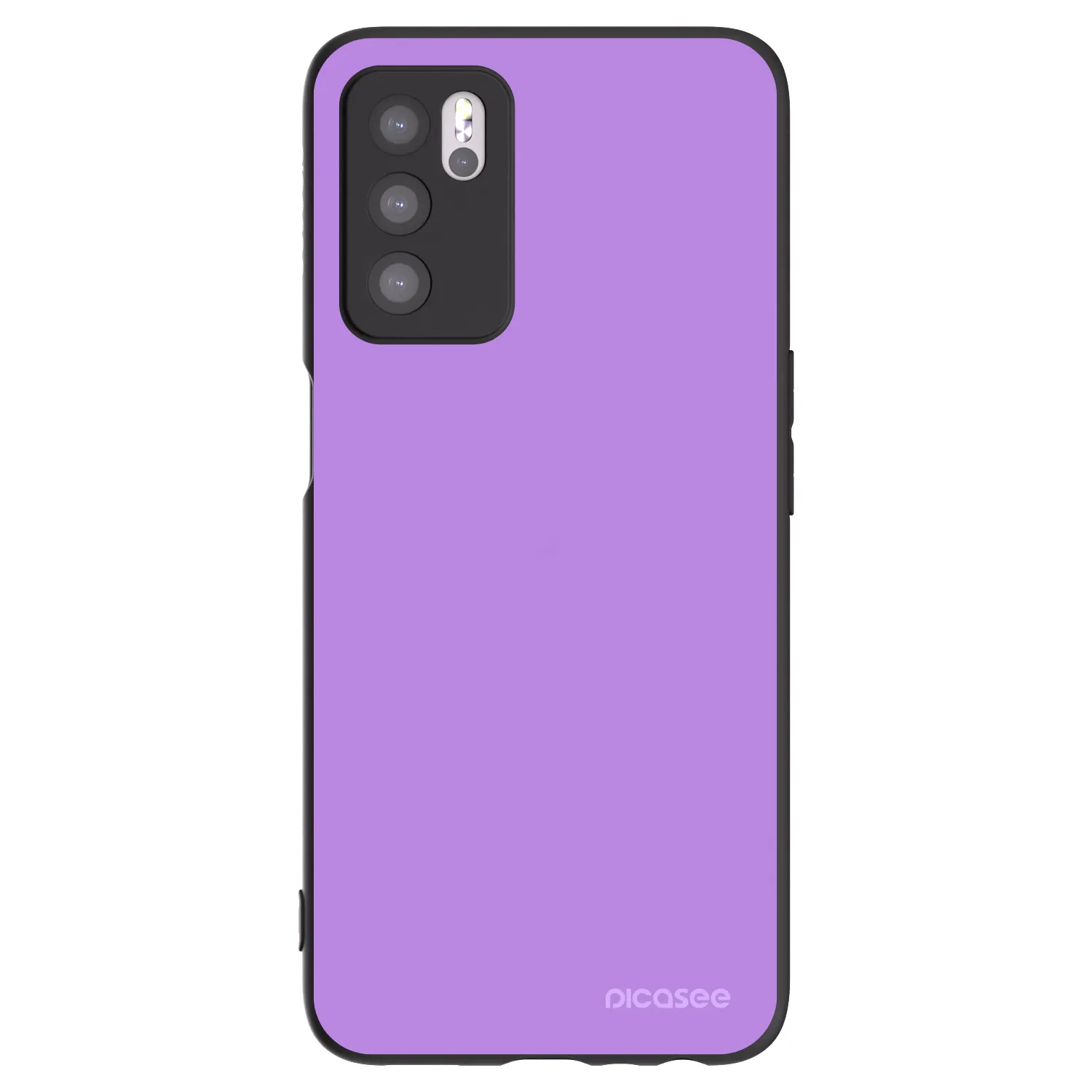 Picasee silikónový čierny obal pre OPPO A16s - Mystic Melody