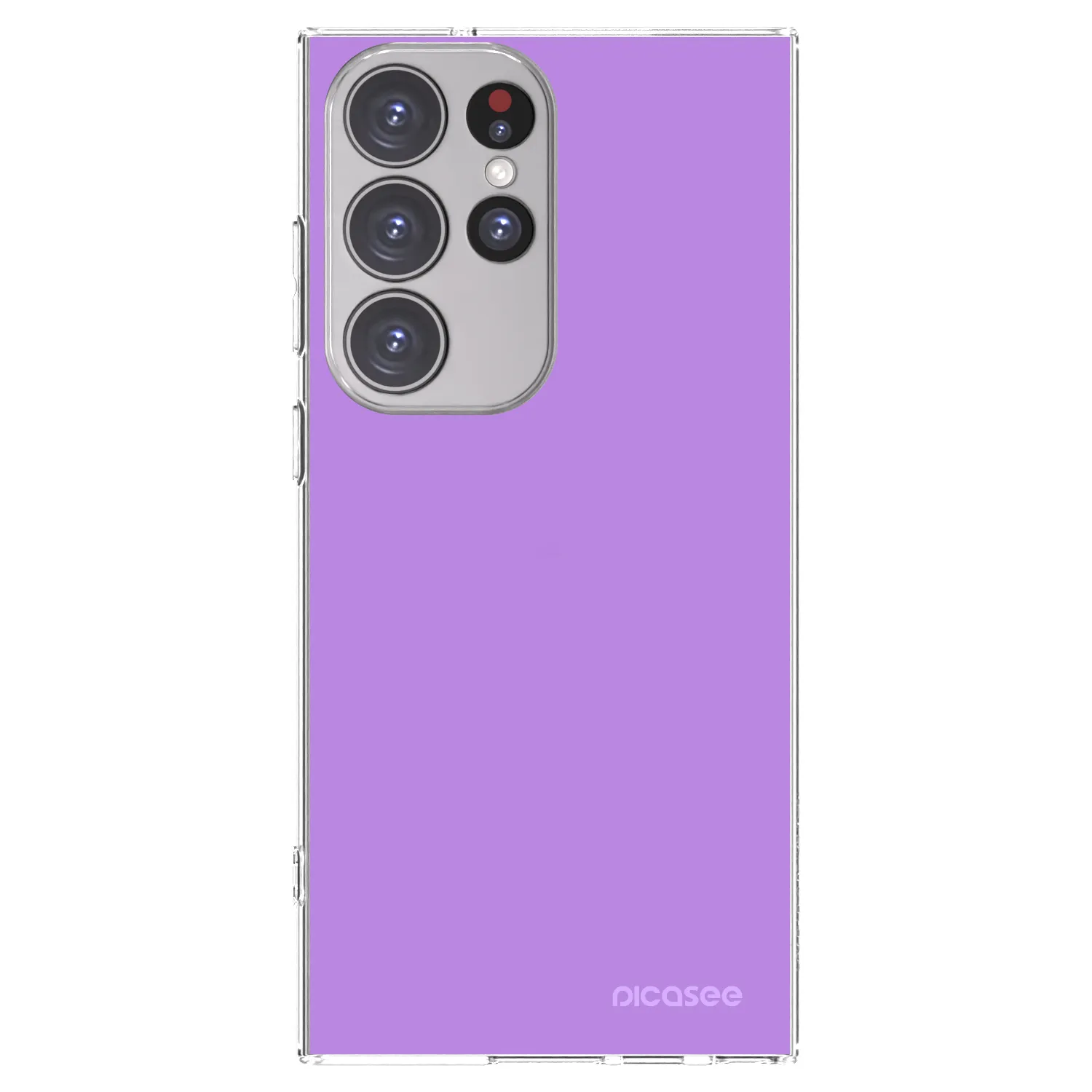Picasee silikónový prehľadný obal pre Samsung Galaxy S23 Ultra 5G - Mystic Melody