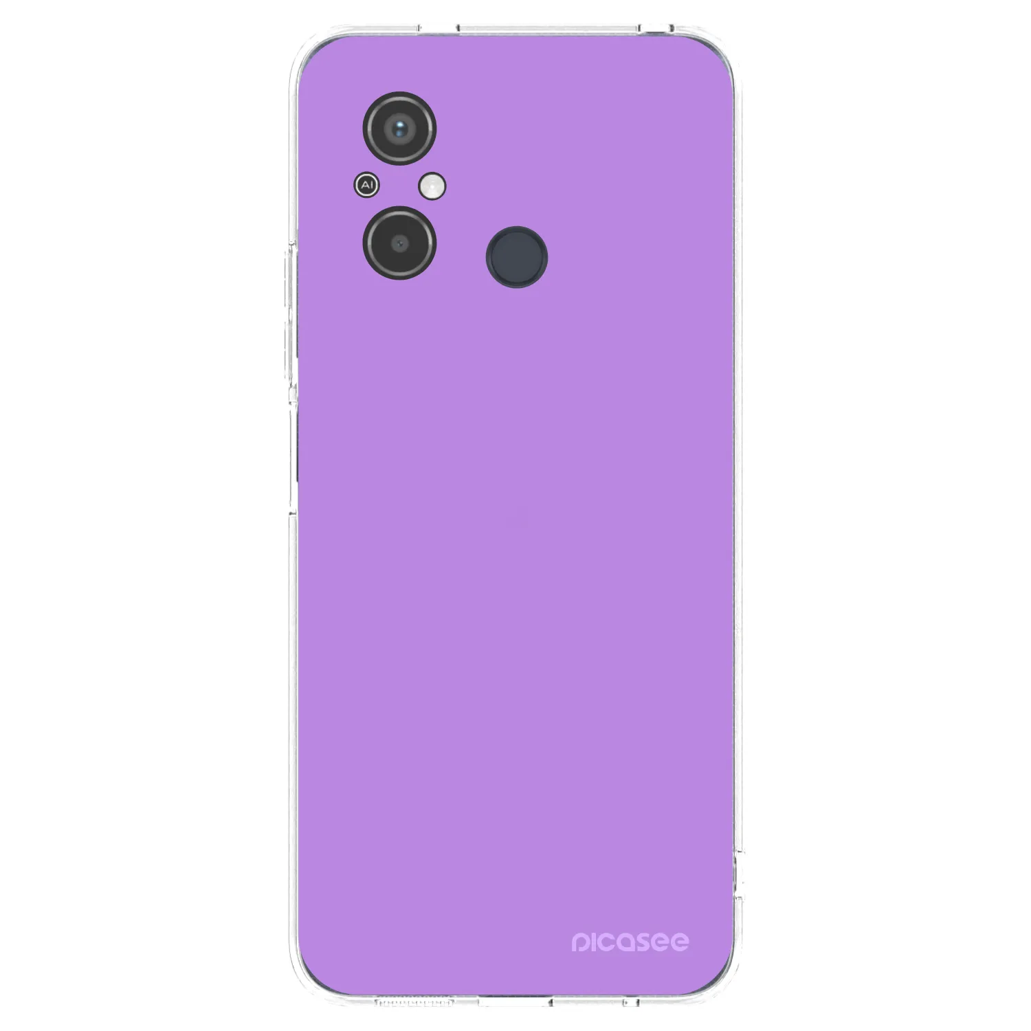 Silikónový prehľadný obal pre Xiaomi Redmi 12C - Mystic Melody