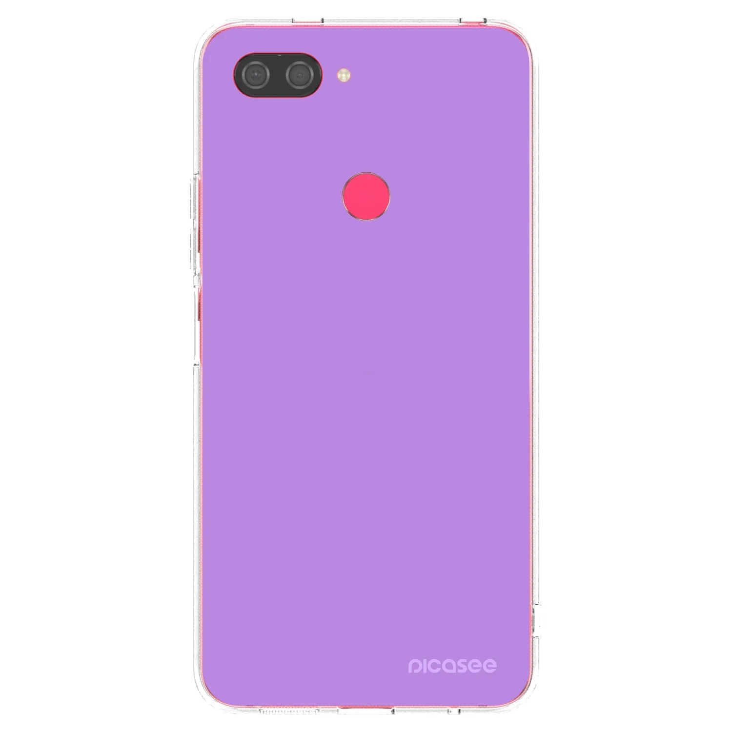 Picasee silikónový prehľadný obal pre Xiaomi Mi 8 Lite - Mystic Melody