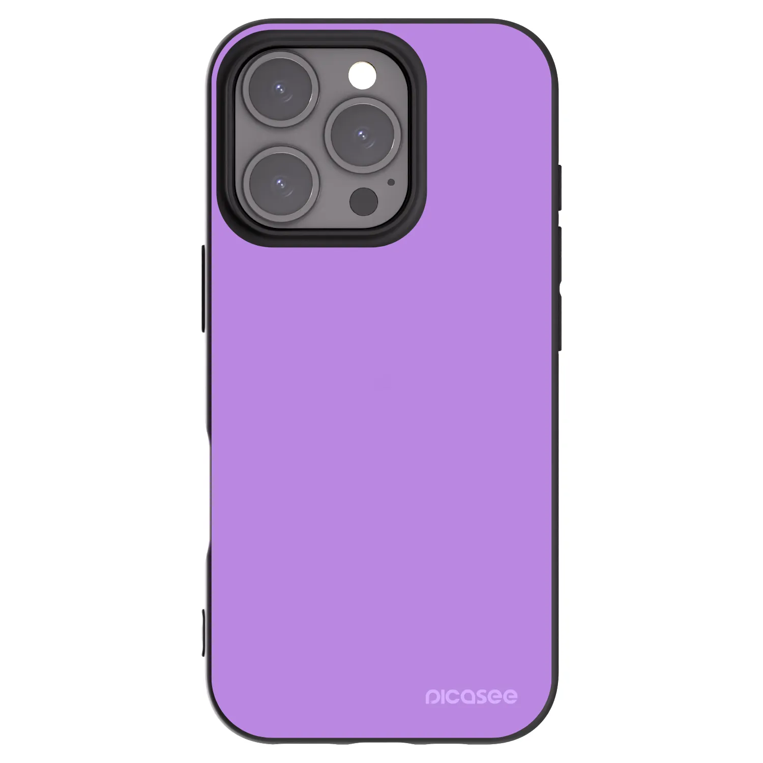 Picasee silikónový čierny obal pre Apple iPhone 16 Pro - Mystic Melody