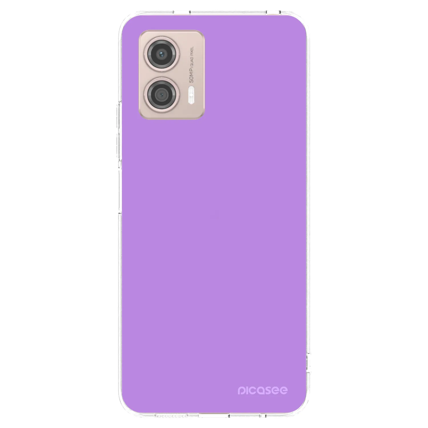 Picasee silikónový prehľadný obal pre Motorola Moto G53 5G - Mystic Melody