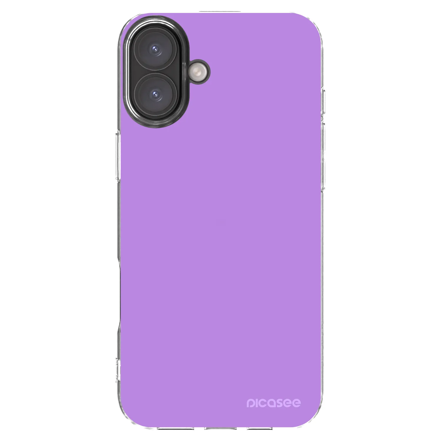 Picasee silikónový prehľadný obal pre Apple iPhone 16 Plus - Mystic Melody
