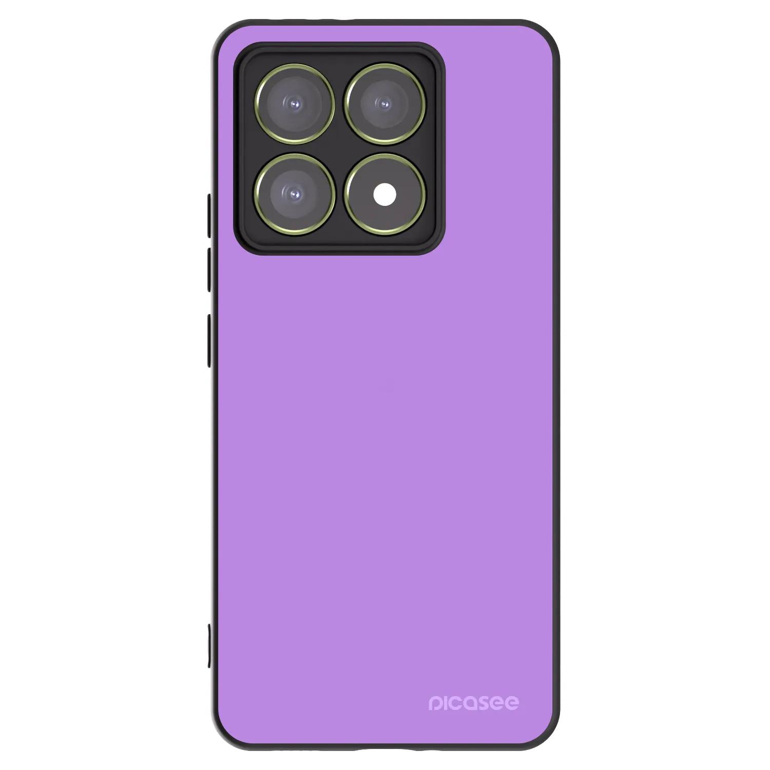 Picasee silikónový čierny obal pre Xiaomi 14T - Mystic Melody