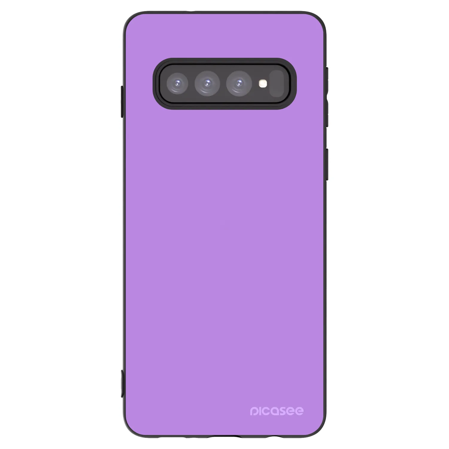 Picasee silikónový čierny obal pre Samsung Galaxy S10 G973 - Mystic Melody