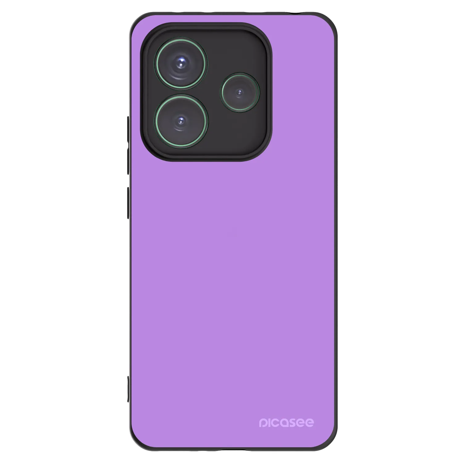 Silikónový čierny obal pre Xiaomi Redmi Note 14 5G - Mystic Melody