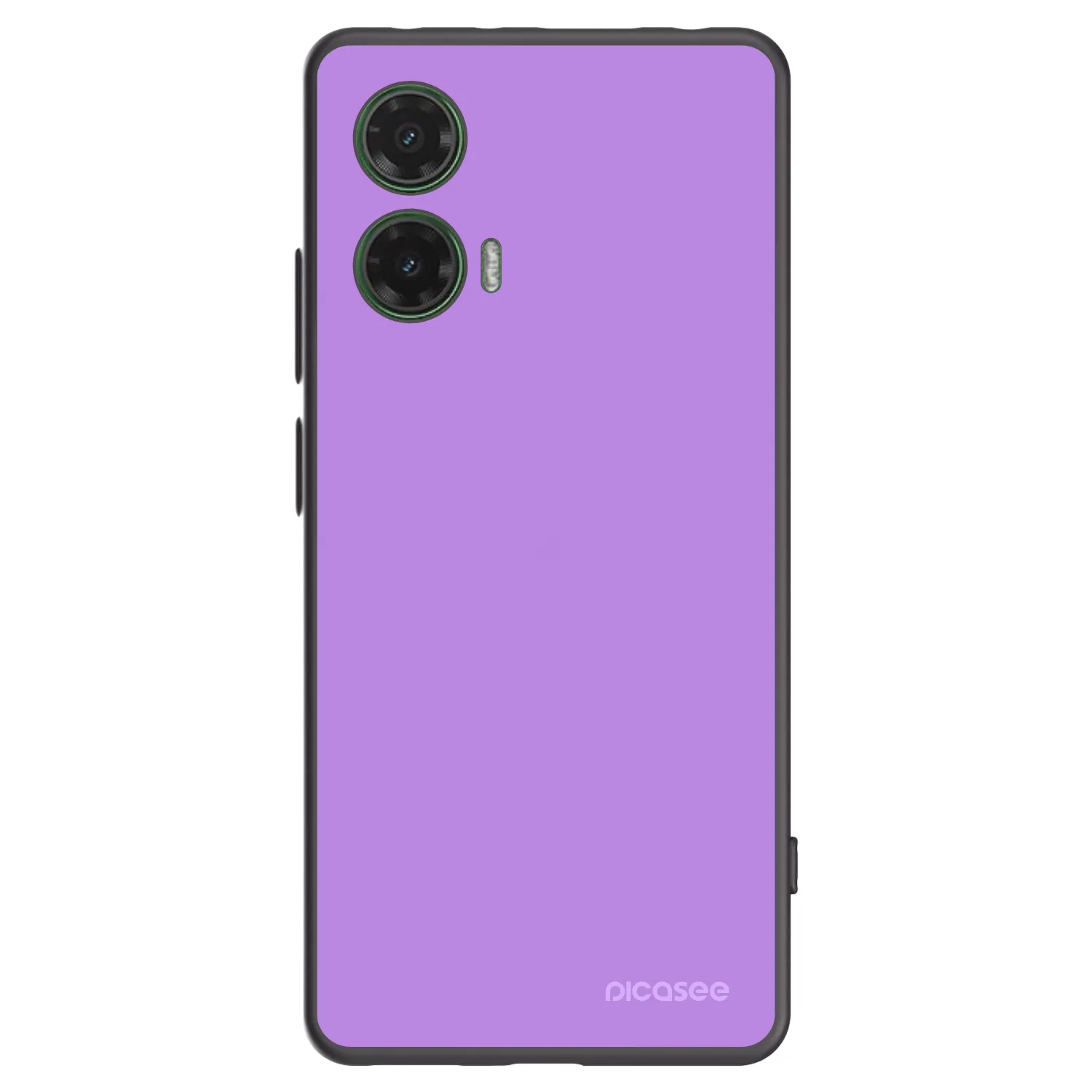 Picasee silikónový čierny obal pre Motorola Moto G35 5G - Mystic Melody