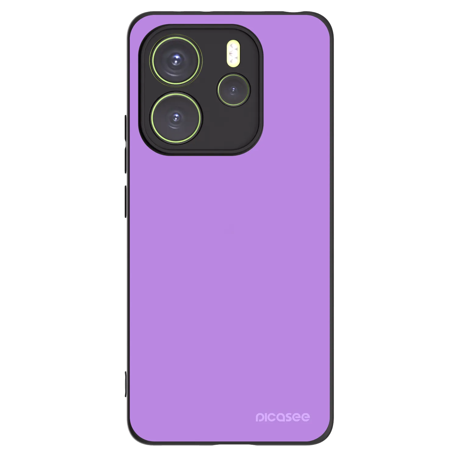 Silikónový čierny obal pre Xiaomi Redmi Note 14 4G - Mystic Melody