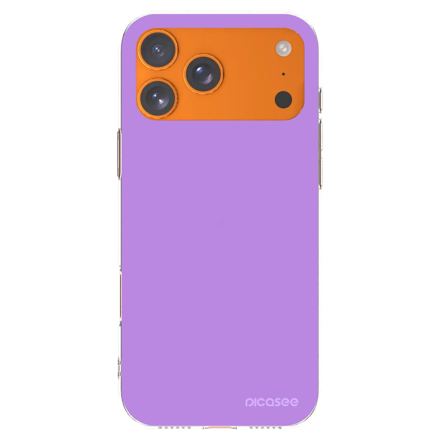 Picasee silikónový prehľadný obal pre Apple iPhone 17 Pro Max - Mystic Melody