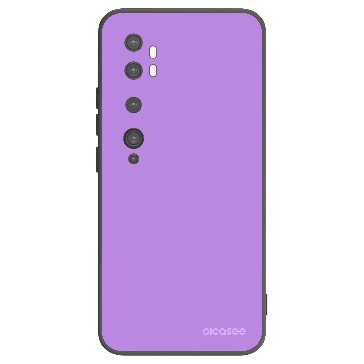 Picasee silikónový čierny obal pre Xiaomi Mi Note 10 (Pro) - Mystic Melody