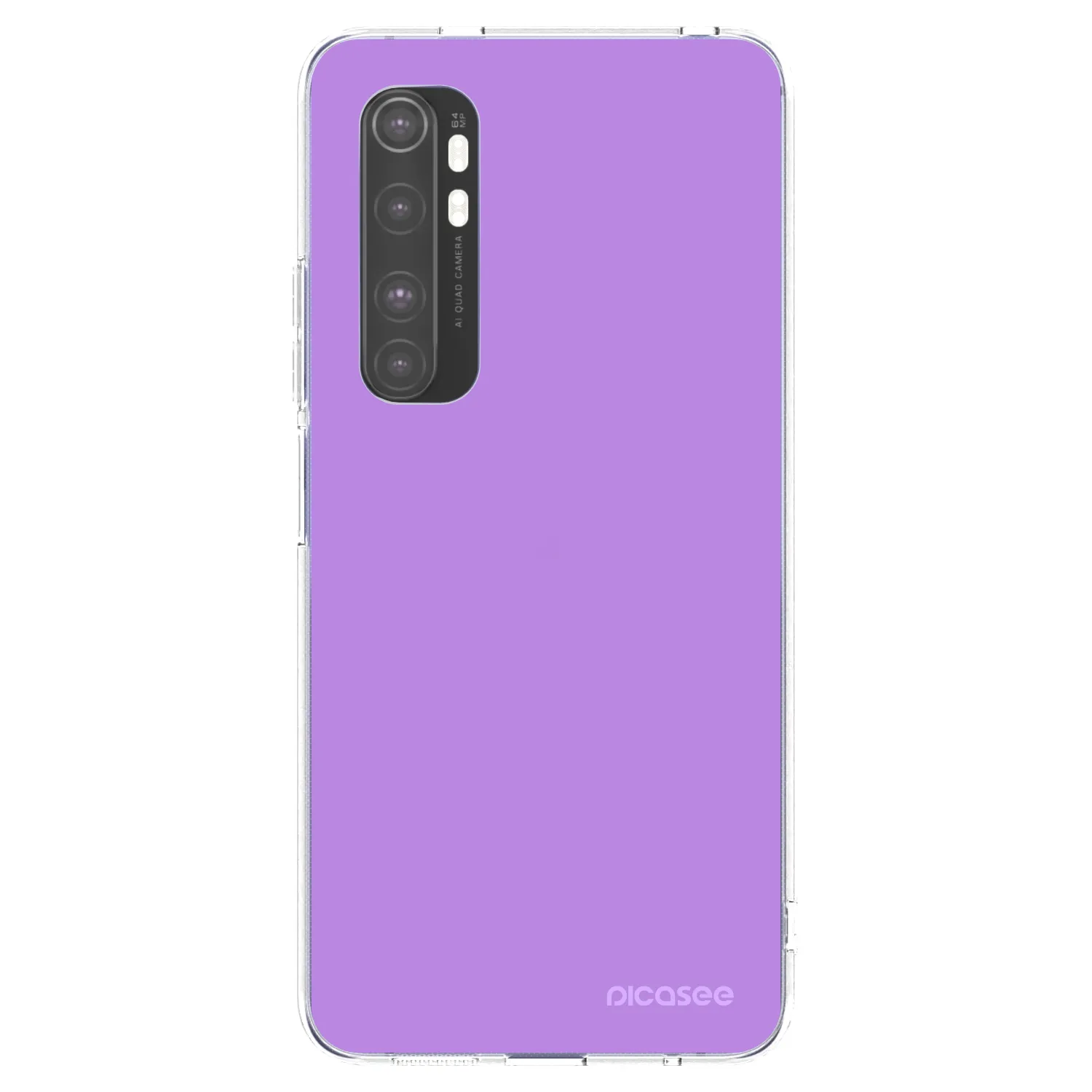 Picasee silikónový prehľadný obal pre Xiaomi Mi Note 10 Lite - Mystic Melody