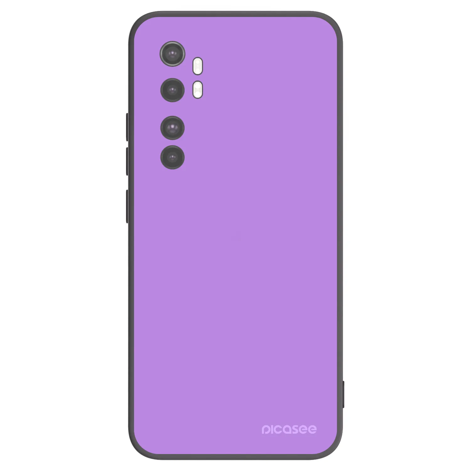 Picasee silikónový čierny obal pre Xiaomi Mi Note 10 Lite - Mystic Melody