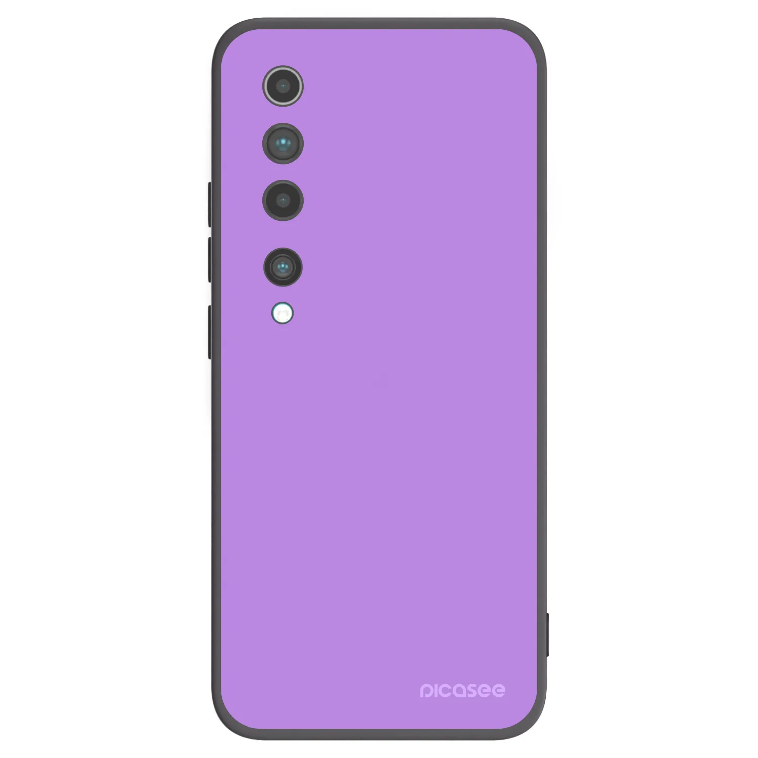 Picasee silikónový čierny obal pre Xiaomi Mi 10 - Mystic Melody