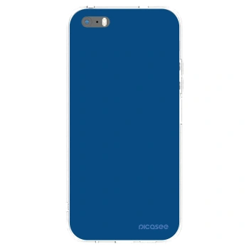 Picasee silikónový prehľadný obal pre Apple iPhone 6 Plus/6S Plus - Navy Blue