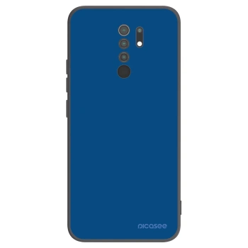 Picasee silikónový čierny obal pre Xiaomi Redmi 9 - Navy Blue
