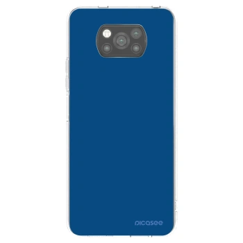 Picasee silikónový čierny obal pre Xiaomi Poco X3 - Navy Blue