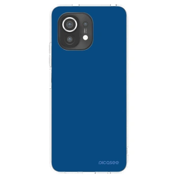 Picasee silikónový prehľadný obal pre Xiaomi Mi 11 - Navy Blue