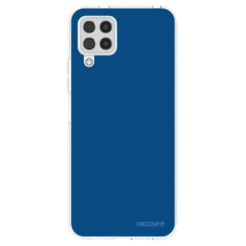 Picasee silikónový prehľadný obal pre Samsung Galaxy A22 A225F 4G - Navy Blue