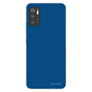 Picasee silikónový prehľadný obal pre Xiaomi Poco M3 Pro 5G - Navy Blue