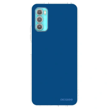 Picasee silikónový prehľadný obal pre Motorola Moto G60 - Navy Blue