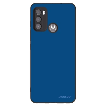Picasee silikónový čierny obal pre Motorola Moto G60 - Navy Blue