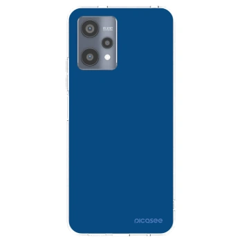 Picasee silikónový prehľadný obal pre Realme 9 Pro 5G - Navy Blue