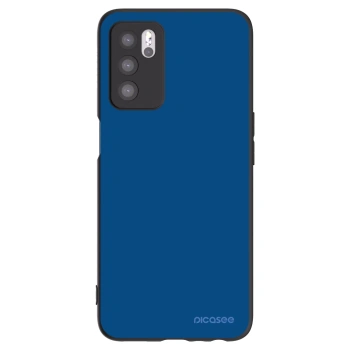 Picasee silikónový čierny obal pre OPPO A16s - Navy Blue