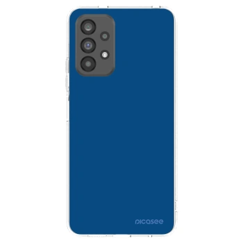Picasee silikónový prehľadný obal pre Samsung Galaxy A73 5G - Navy Blue