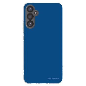 Picasee silikónový prehľadný obal pre Samsung Galaxy A34 5G A346B - Navy Blue