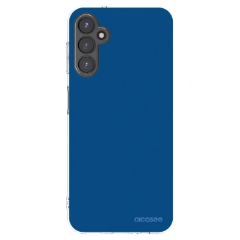 Picasee silikónový prehľadný obal pre Samsung Galaxy A14 4G A145R - Navy Blue