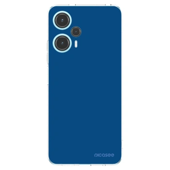 Picasee silikónový prehľadný obal pre Xiaomi Poco F5 - Navy Blue