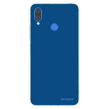 Picasee silikónový prehľadný obal pre Huawei Nova 3 - Navy Blue