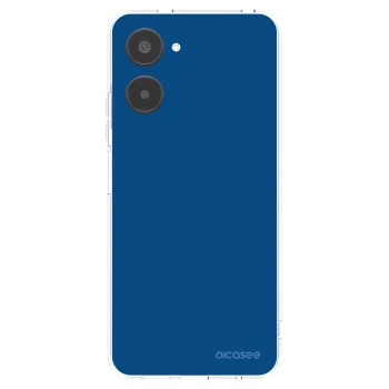Picasee silikónový prehľadný obal pre Realme 10 4G - Navy Blue