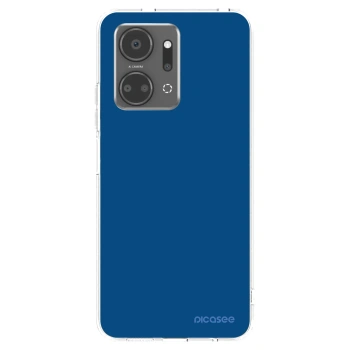 Picasee silikónový prehľadný obal pre Honor X7a - Navy Blue