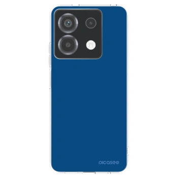 Picasee silikónový prehľadný obal pre Xiaomi Poco X6 - Navy Blue