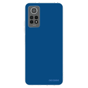 Picasee silikónový prehľadný obal pre Xiaomi Redmi Note 12 Pro 4G - Navy Blue