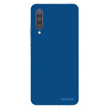 Picasee silikónový prehľadný obal pre Xiaomi Mi 9 - Navy Blue