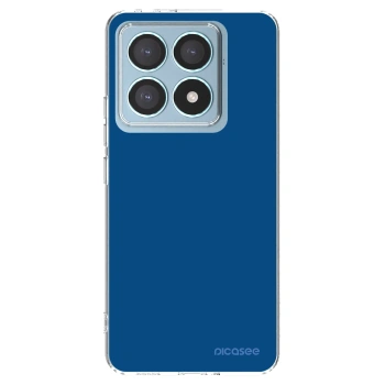 Picasee silikónový prehľadný obal pre Xiaomi 14T Pro - Navy Blue